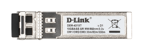 D-Link 10GBase-SR SFP+ Transceiver, 80/300m