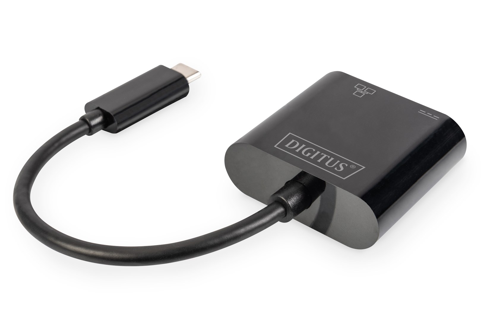 Digitus USB Type-C™ Gigabit Ethernet adapter with Power Delivery support