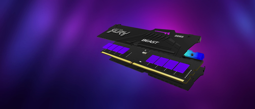 Kingston Technology FURY Beast 32GB 6000MT/s DDR5 CL36 DIMM (Kit of 2) RGB