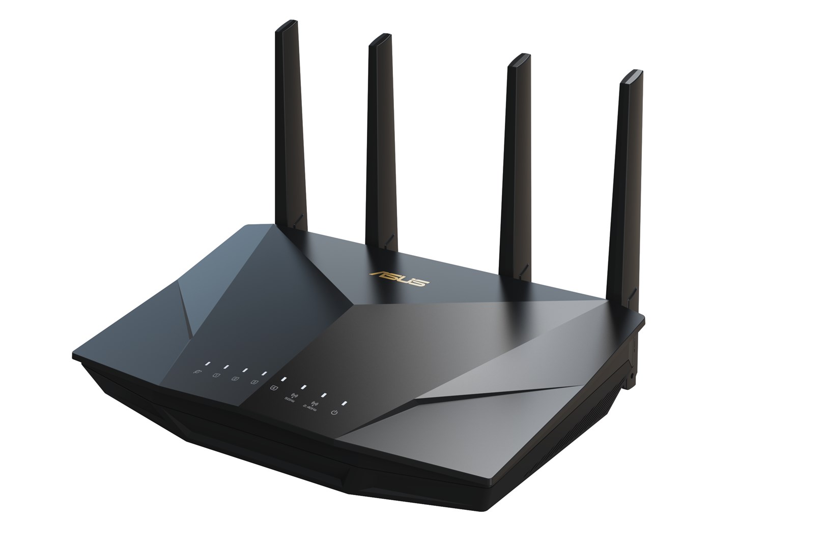 ASUS RT-AX5400 wireless router Gigabit Ethernet Dual-band (2.4 GHz / 5 GHz) Black