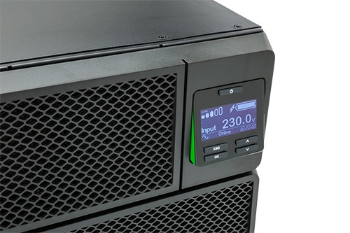 APC Smart-UPS On-Line, 6kVA/6kW, Rackmount 4U, 230V, 6x C13+4x C19 IEC outlets, Network Card+SmartSlot, Extended runtime, W/ rail kit, Marine