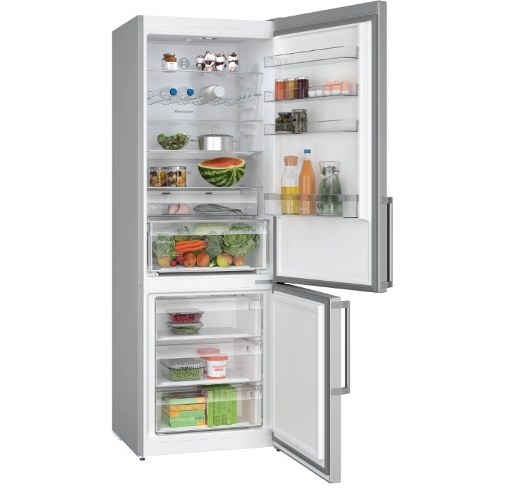 Refrigerator-freezer combination Bosch Series 4 KGN497ICT 440 l C Stainless steel