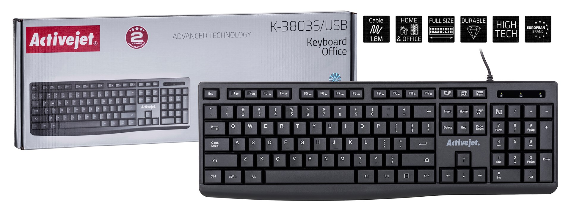 Activejet USB keyboa...