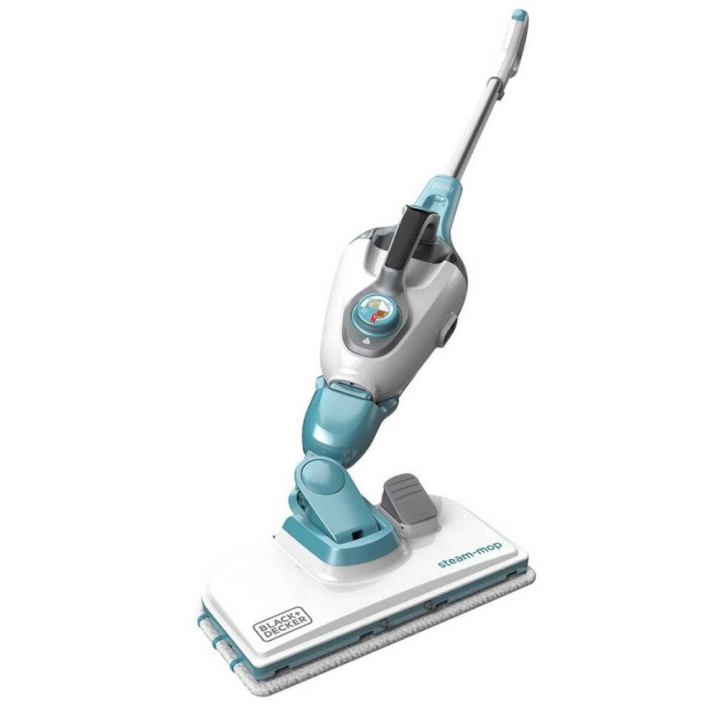 Black & Decker FSMH1321 steam cleaner Upright steam cleaner 0.5 L Blue White 1300 W