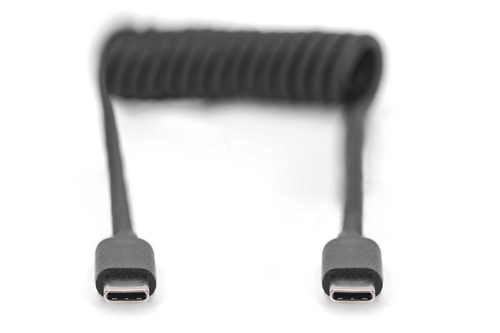 Digitus USB 2.0 - USB C to USB C Spiral Cable
