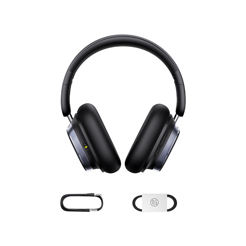 Baseus Bowie H1s Noise-cancelling wireless headphones Black