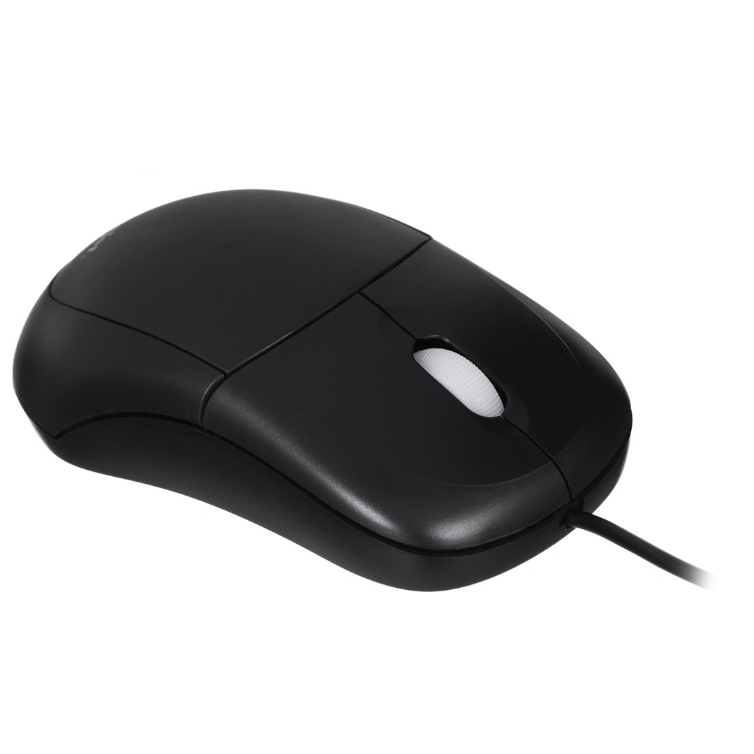 Activejet AMY-146 wired computer mouse (optical; 1000 DPI; black)