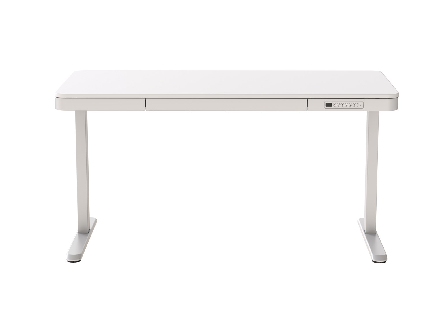 ACTIVEJET desk with electric height adjustment 140x70 ET119W-C white
