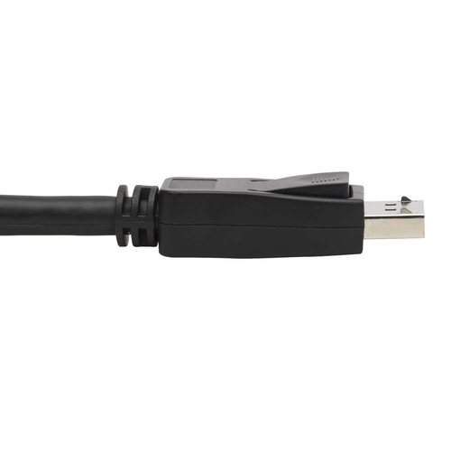 Tripp Lite DisplayPort KVM Cable Kit - DP, USB, 3.5 mm Audio (3xM/3xM) + USB (M/M), 4K, 4:4:4, 6 ft. (1.83 m), Black