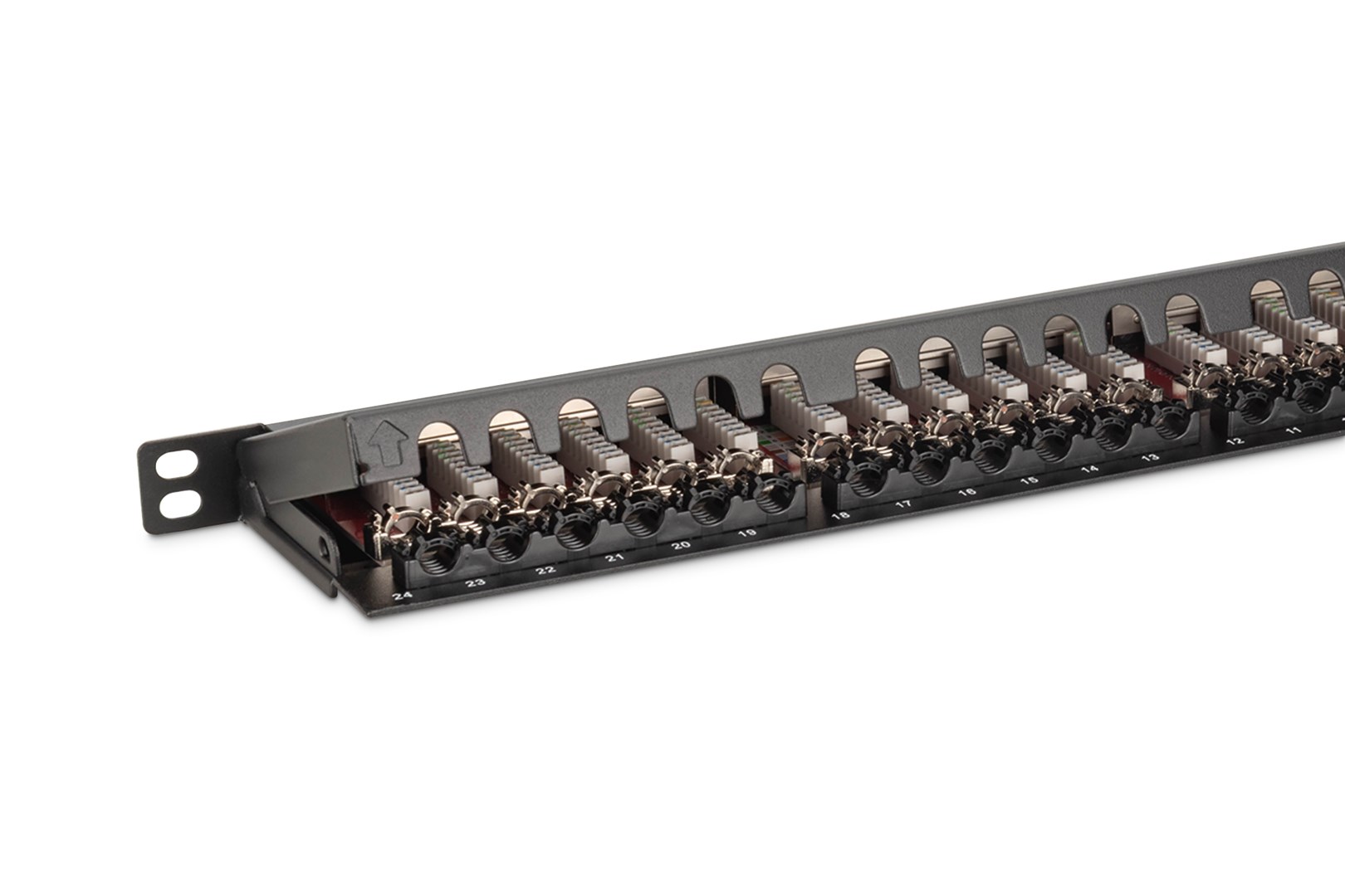 Digitus CAT 6A, Class EA High Density Patch Panel, shielded