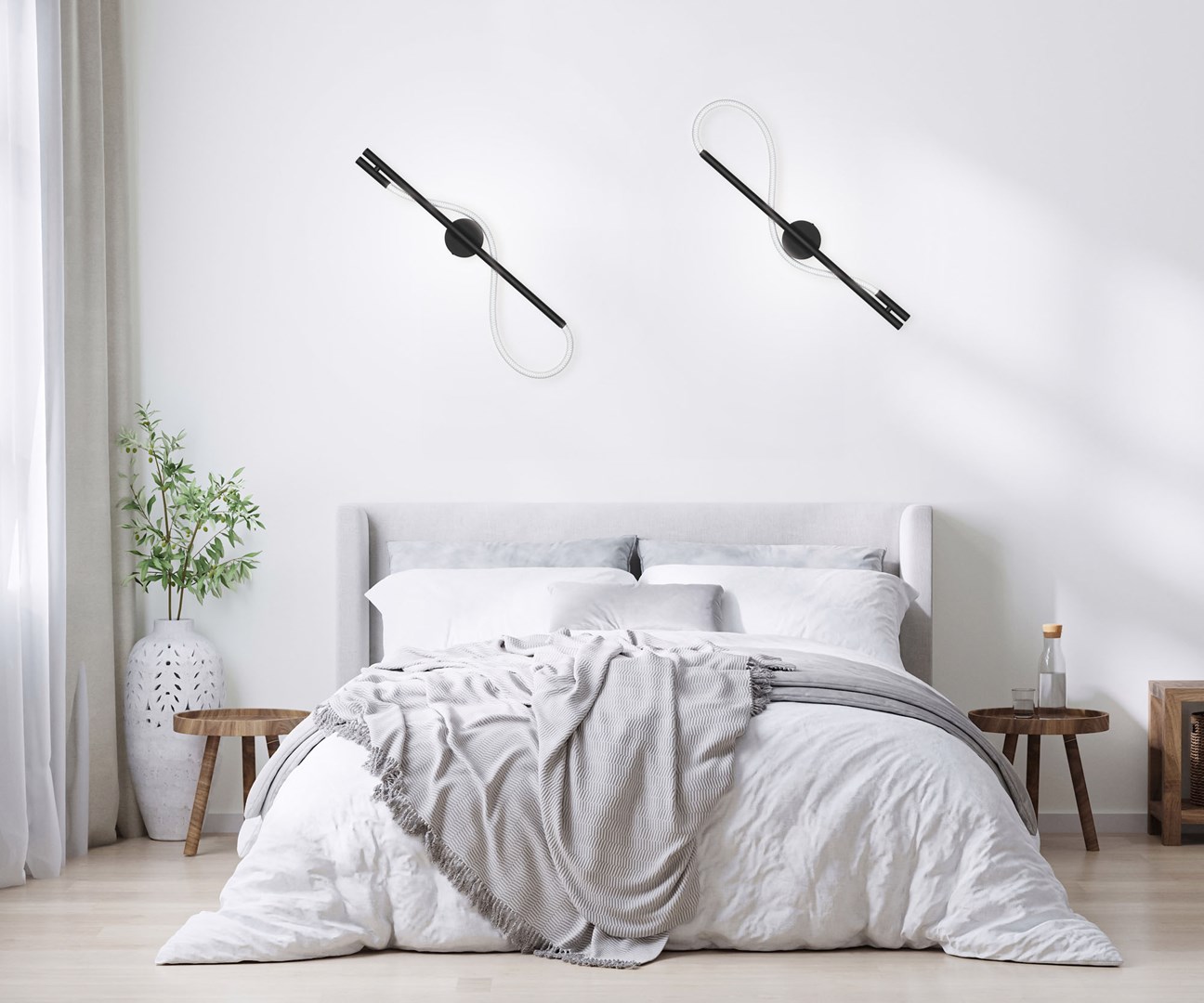 Activejet LED wall lamp AJE-GINO NW