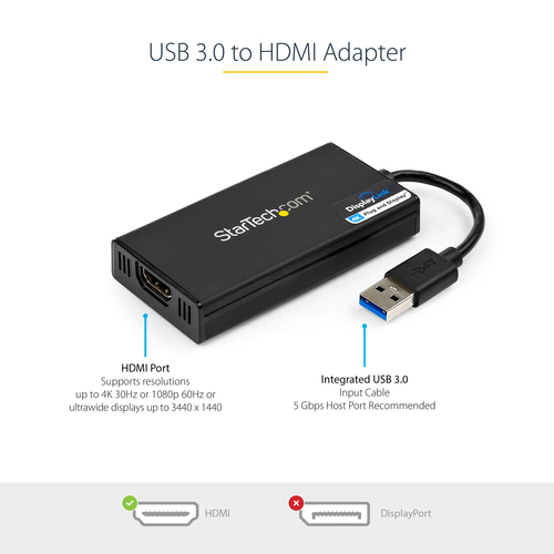 USB32HD4K - Cables & Adaptors by StarTech.com