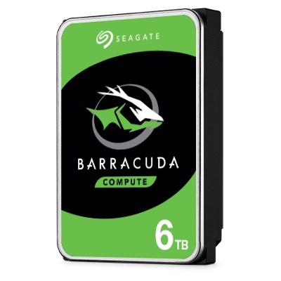 Seagate Barracuda 6TB internal hard drive 5400 RPM 256 MB 3.5" Serial ATA III