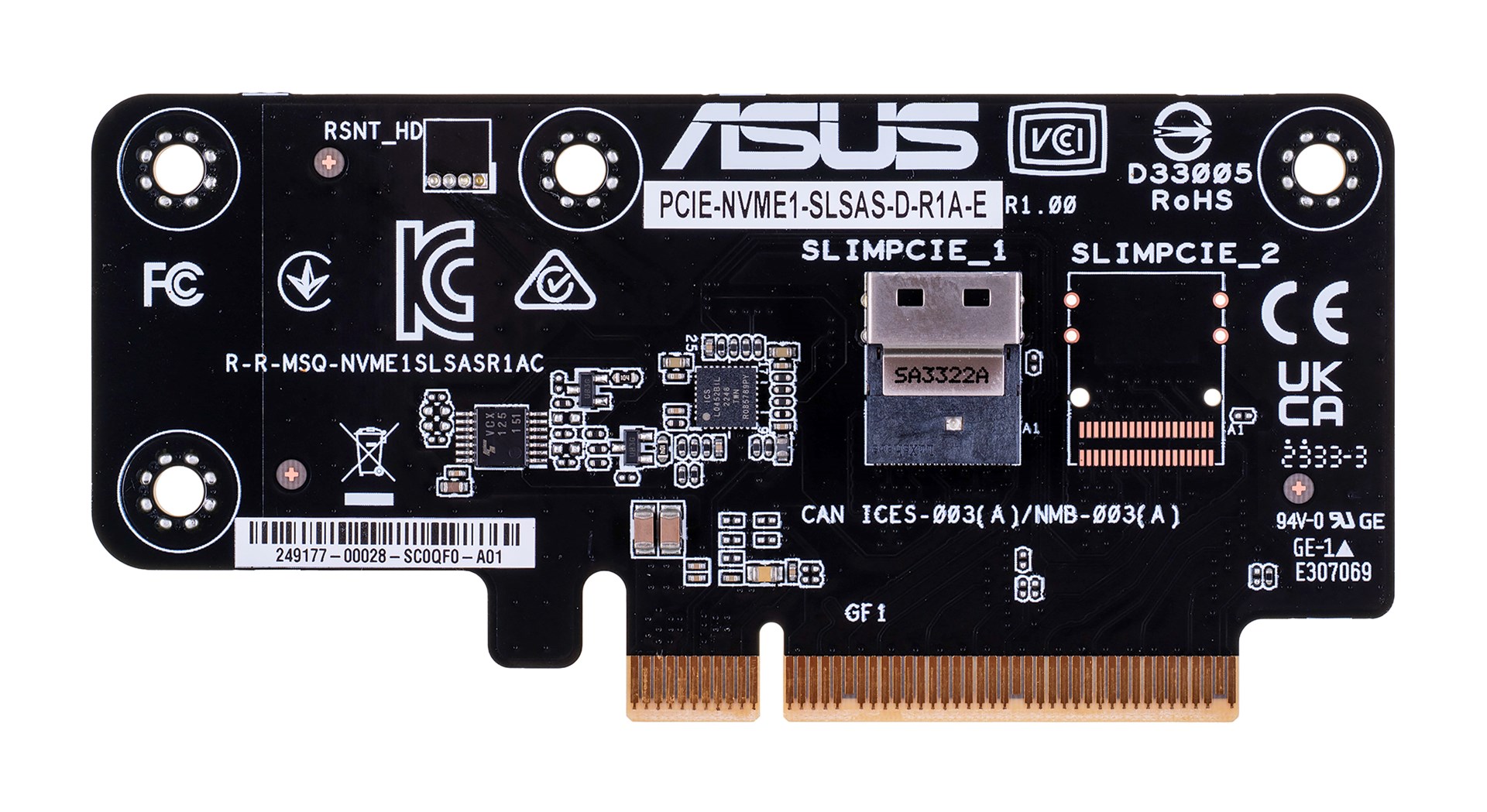 Asus RS300-E12 NVMe-SLSAS-D-R1A-E platform cables