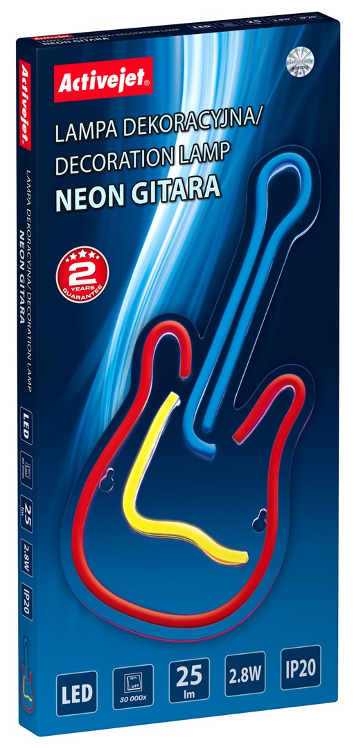 Activejet Neon LED AJE-NEON GUITAR