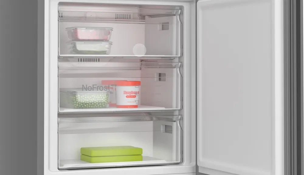 Bosch Serie 4 KGN49OCAF fridge-freezer Freestanding 311 L A Anthracite