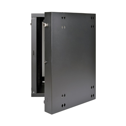 Tripp Lite SRW18USDP SmartRack 18U UPS-Depth Wall-Mount Half-Height Rack Enclosure, Hinged Back