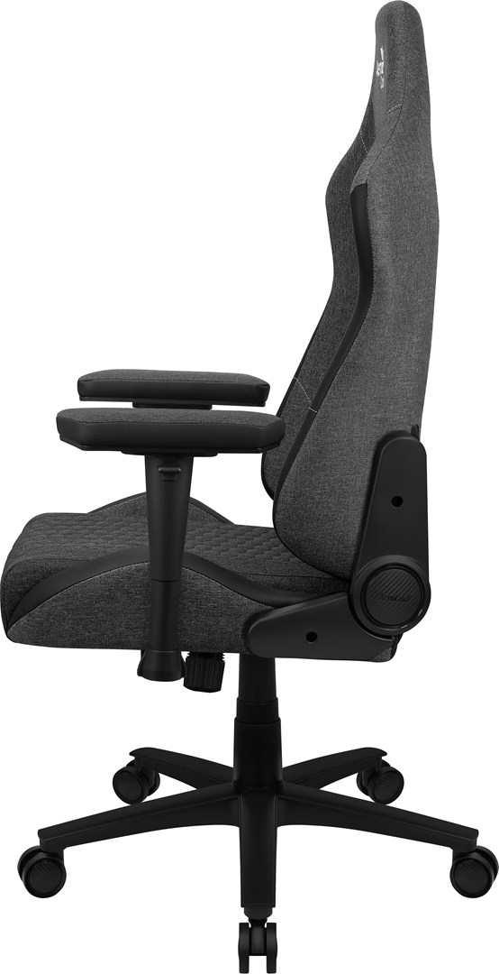Aerocool CROWNASHBK  Ergonomic Gaming Chair  Adjustable Cushions  AeroWeave Technology  Black