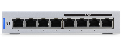 Ubiquiti UniFi 5 x Switch 8 Managed Gigabit Ethernet (10/100/1000) Power over Ethernet (PoE) Grey