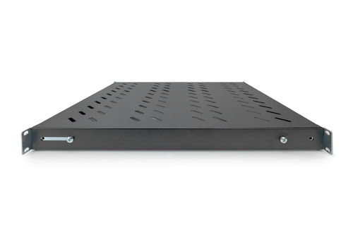 Digitus Shelf with Variable Rails for Fixed Mounting in 483 mm (19") Cabinets