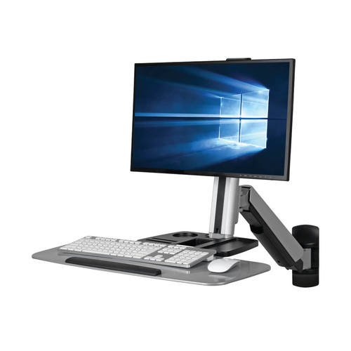 Tripp Lite WWSS1332W WorkWise Wall-Mounted Workstation, Single Display