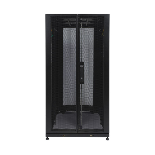 Tripp Lite SR25UB 25U SmartRack Standard-Depth Half-Height Server Rack Enclosure, Doors and Side Panels