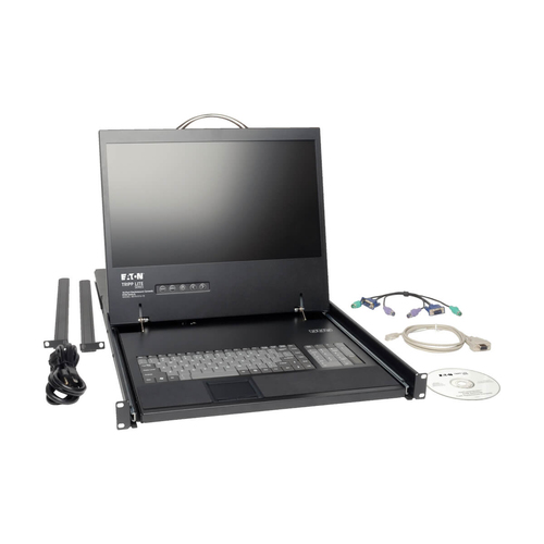 Tripp Lite B070-016-19 NetCommander 16-Port Cat5 1U Rack-Mount Console KVM Switch with 19-in. LCD