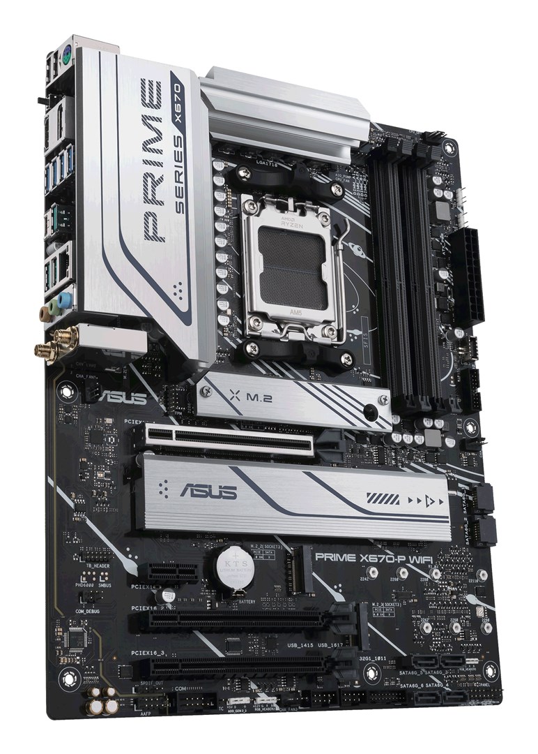 ASUS PRIME X670-P WIFI AMD X670 Socket AM5 ATX