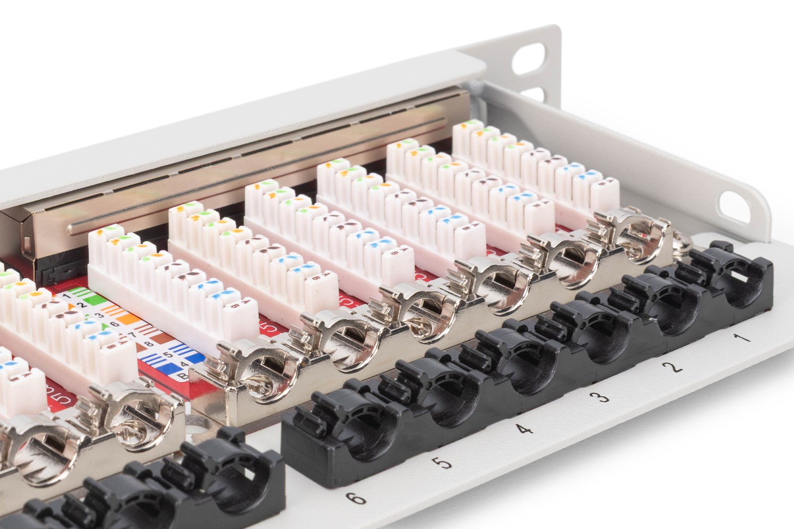 Digitus CAT 6A, Class EA High Density Patch Panel, shielded