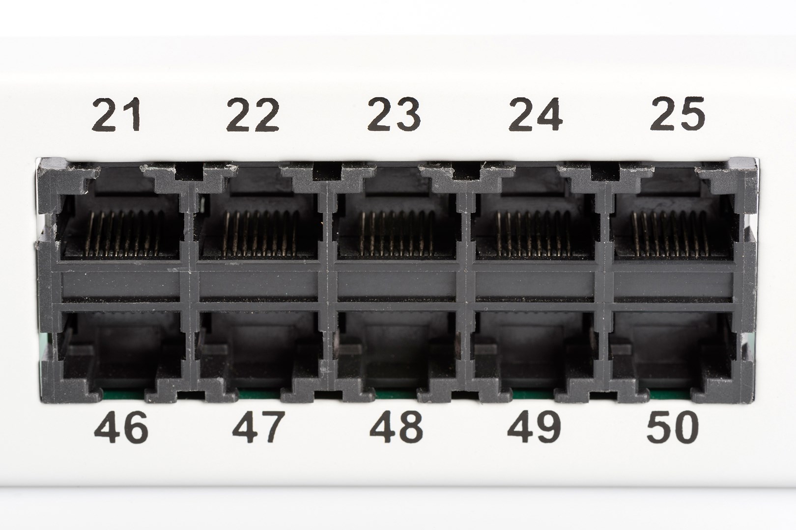 Digitus CAT 3 ISDN patch panel, unshielded, grey