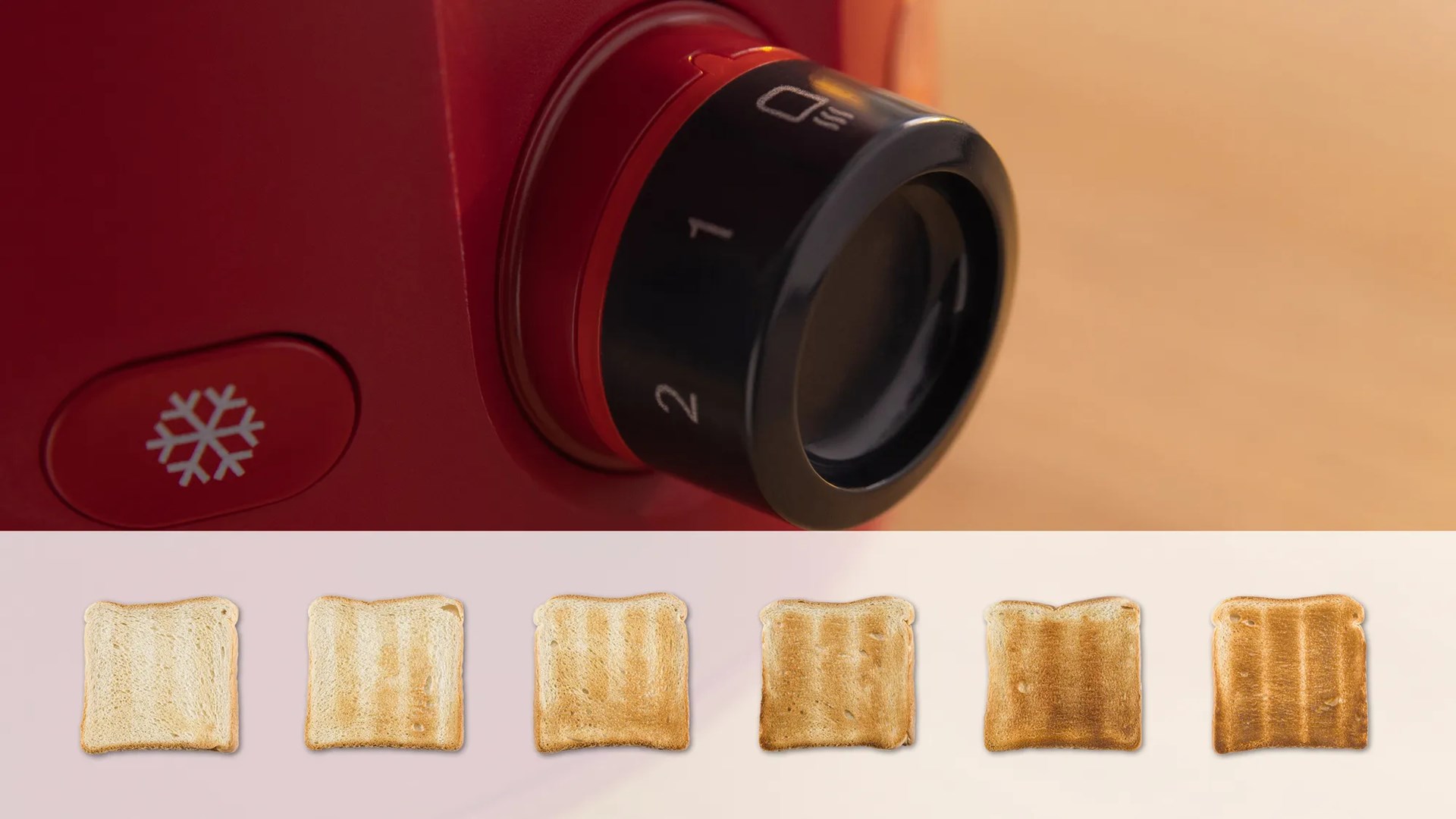 Bosch TAT2M124 toaster 6 2 slice(s) 950 W Red