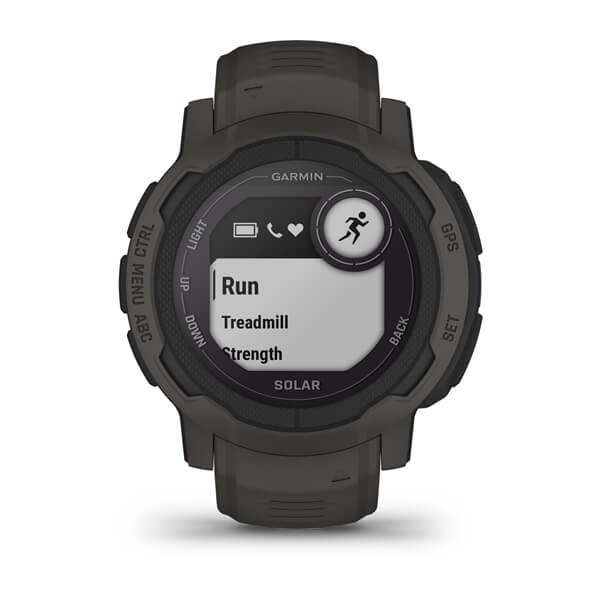 Garmin Instinct 2 Solar 2.29 cm (0.9") MIP 45 mm Digital 176 x 176 pixels Graphite GPS (satellite)