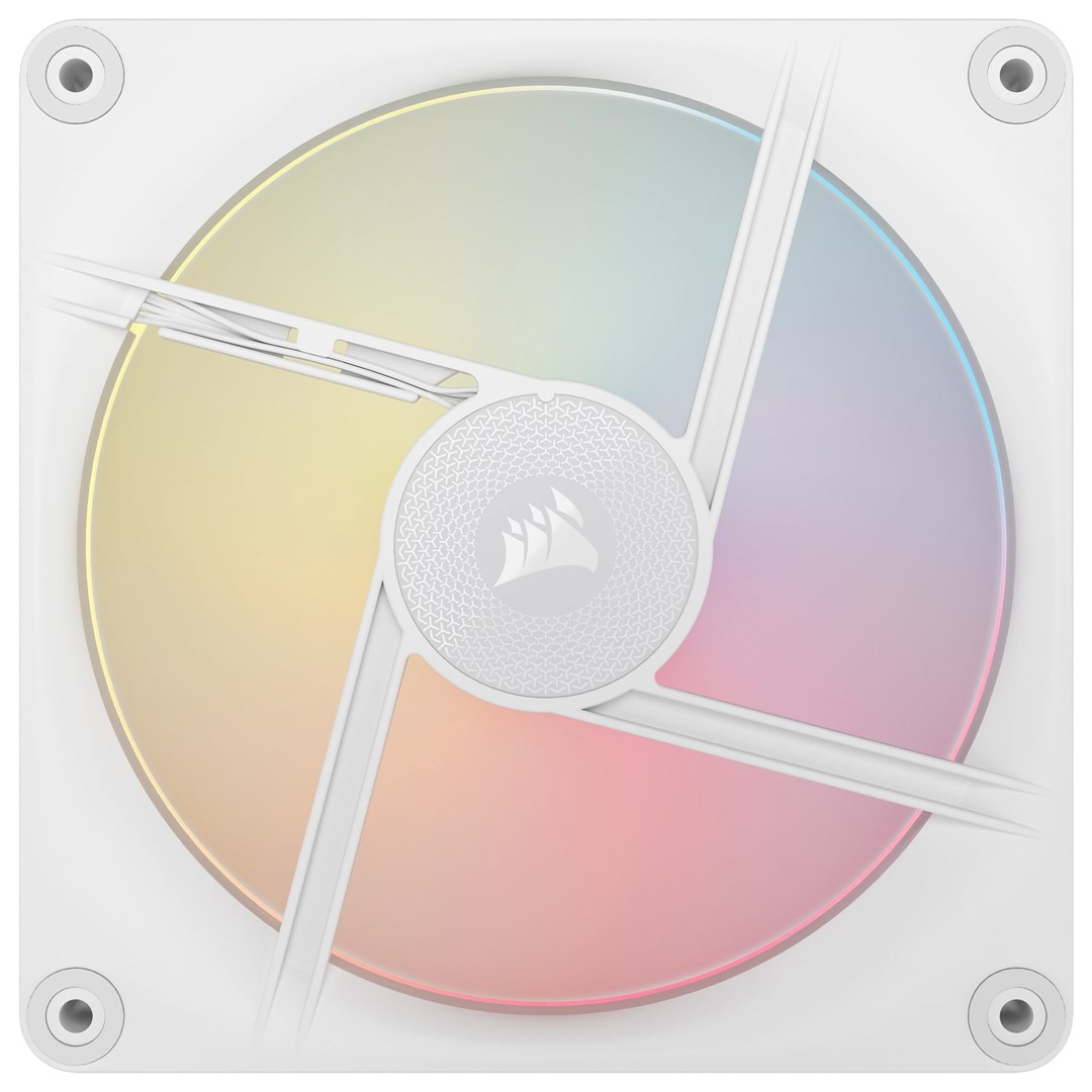 CORSAIR Fan 140*140*25 LX140-R RGB iCUE Link Single White
