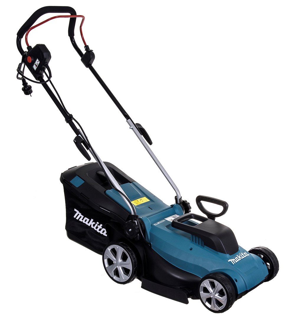 Makita ELM3320 lawn mower Walk behind lawn mower Black Turquoise AC