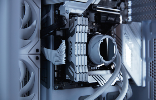 Kingston Technology FURY 16GB 7600MT/s DDR5 CL38 DIMM Renegade White XMP