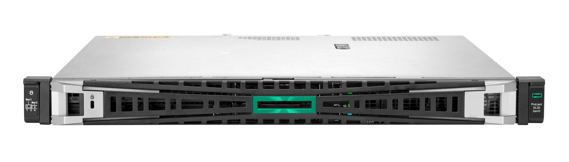 HPE ProLiant DL20 Gen11 E-2436 2.9GHz 6c 1P 32GB-DR 4SFF VROC 2x480GB SATA SSD 800W RPS EU Server