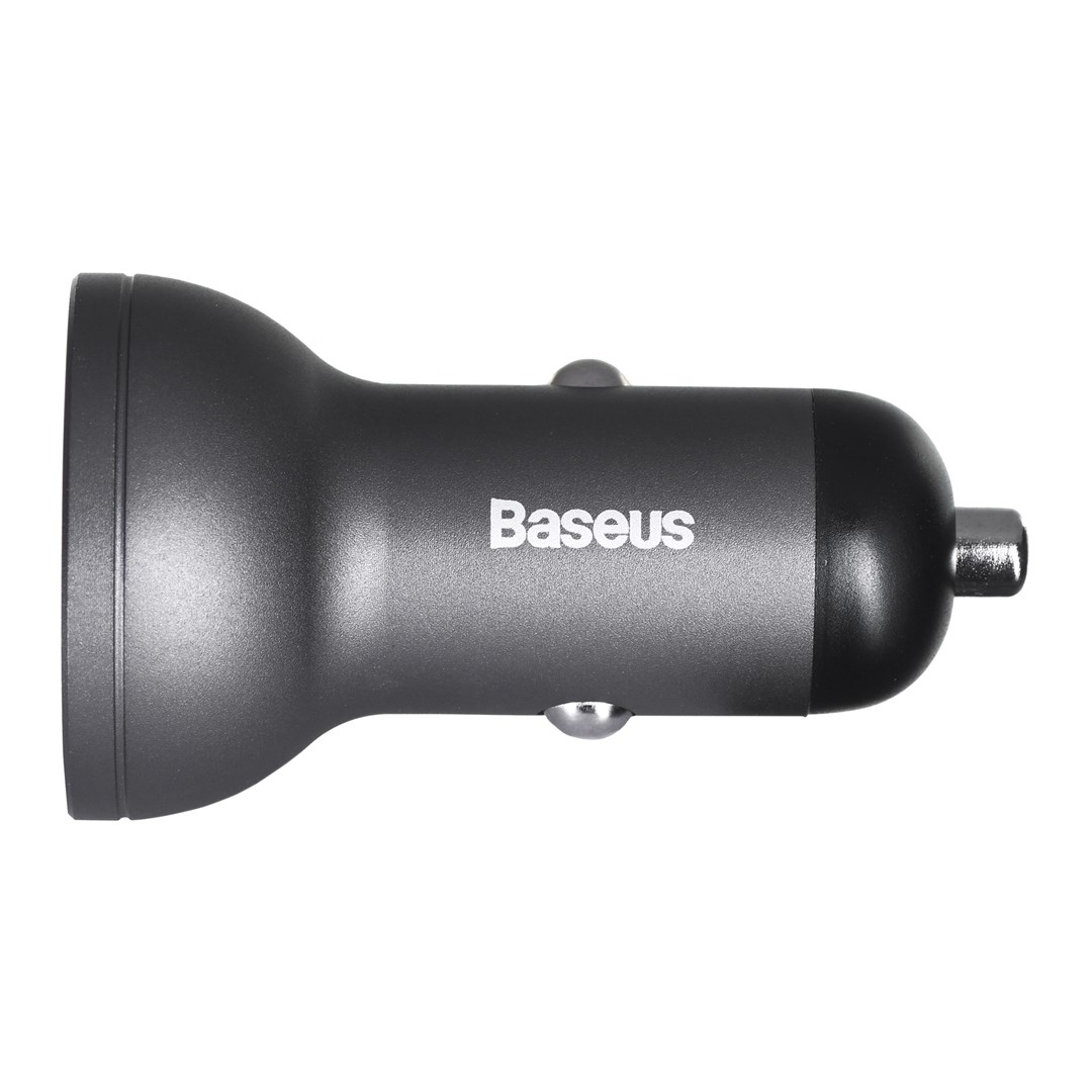 Baseus CCBX-0G mobile device charger Universal Black, Grey Cigar lighter Auto