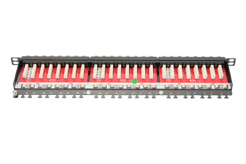 Digitus CAT 6A, Class EA High Density Patch Panel, shielded