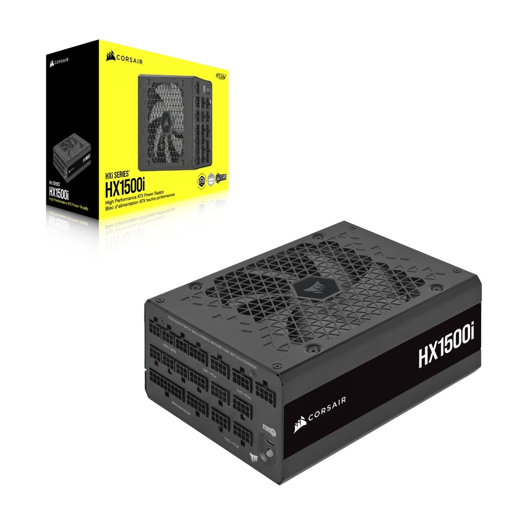 Corsair HXi Series HX1500i power supply unit 1500 W 24-pin ATX ATX Black