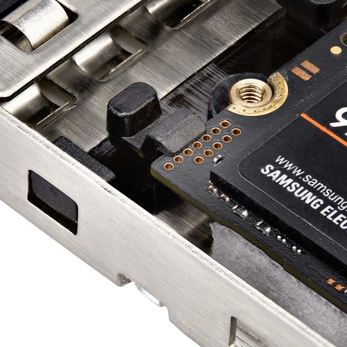 StarTech.com Dual-Bay M.2 NVMe SSD to PCIe x8 Removable Mobile Rack; Bifurcation Required; Tool-less Installation, PCIe Backplane w/Two Hot-Swap Drive Bays