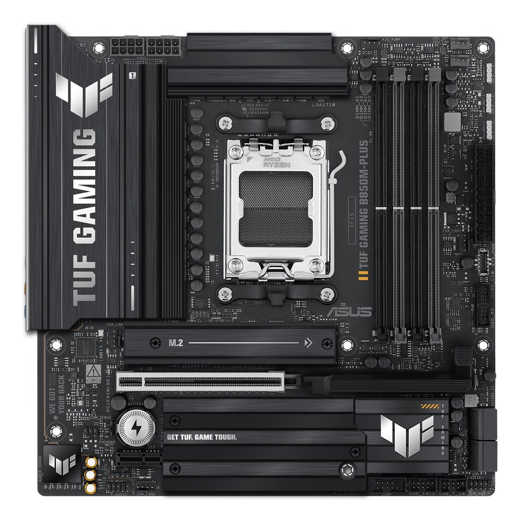ASUS TUF GAMING B850M-PLUS AMD B850 Socket AM5 micro ATX