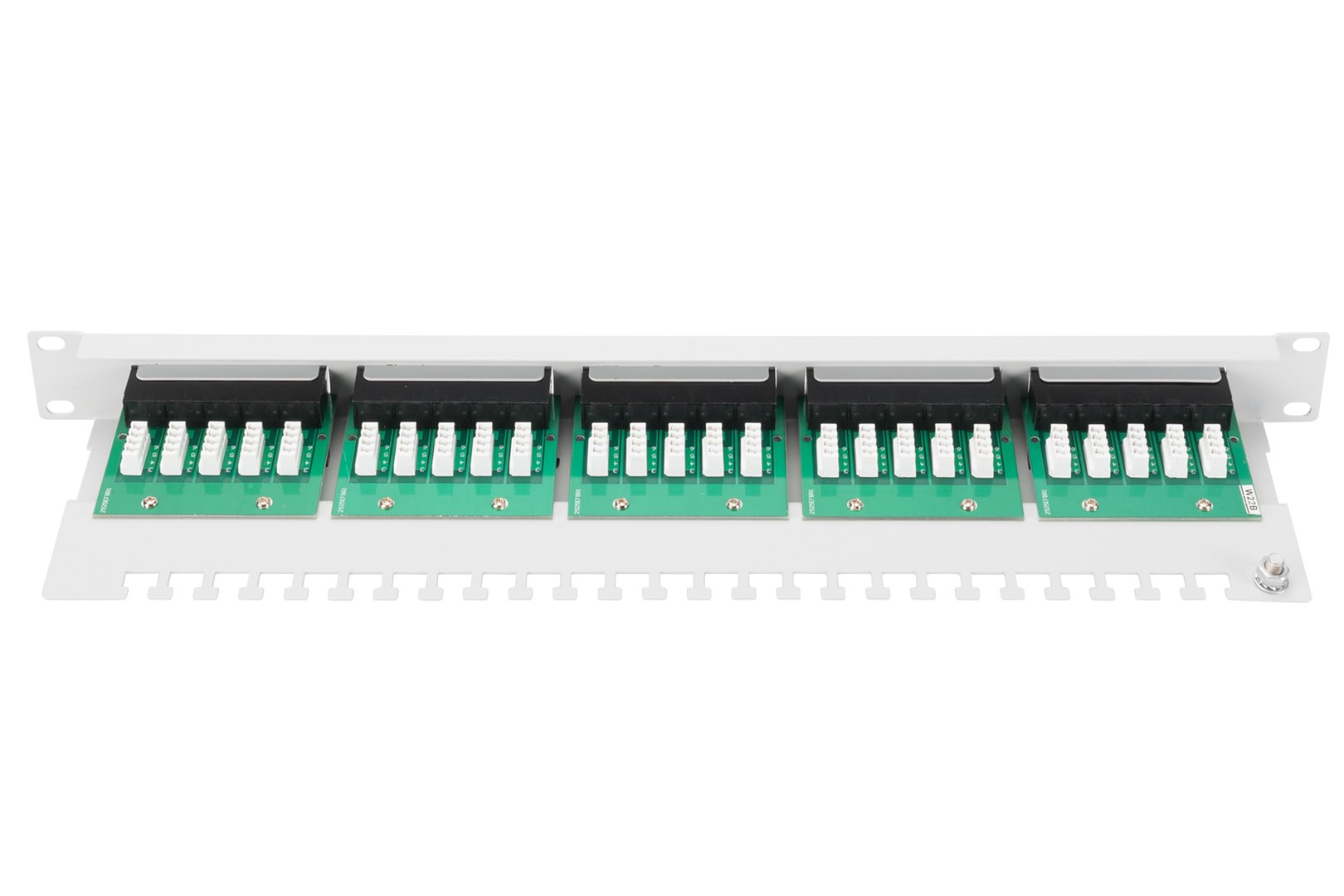 Digitus CAT 3 ISDN Patch Panel, unshielded, grey