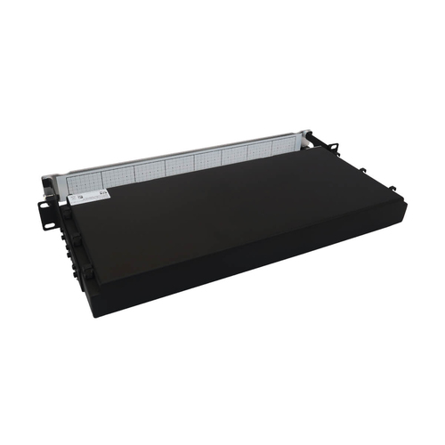 Tripp Lite Preloaded Fiber Panel, 1U - 6x (4x LC/LC Duplex M/M) 8F Trunk Cables, OM4 Multimode, 10 m (32.8 ft.)