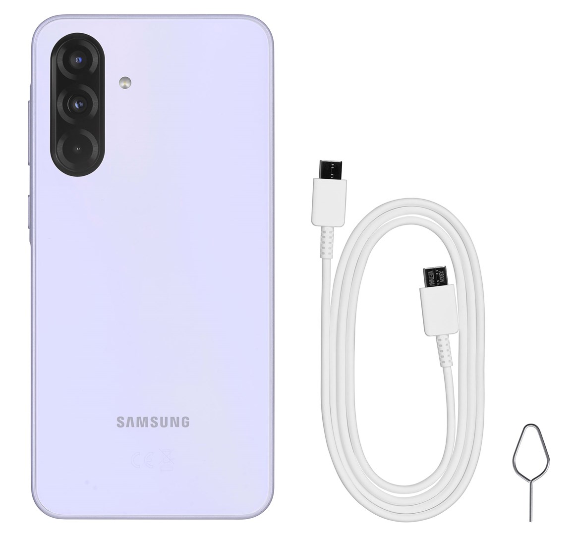 Samsung Galaxy A36 17 cm (6.7") Dual SIM Android 15 5G USB Type-C 6 GB 128 GB 5000 mAh Lavender