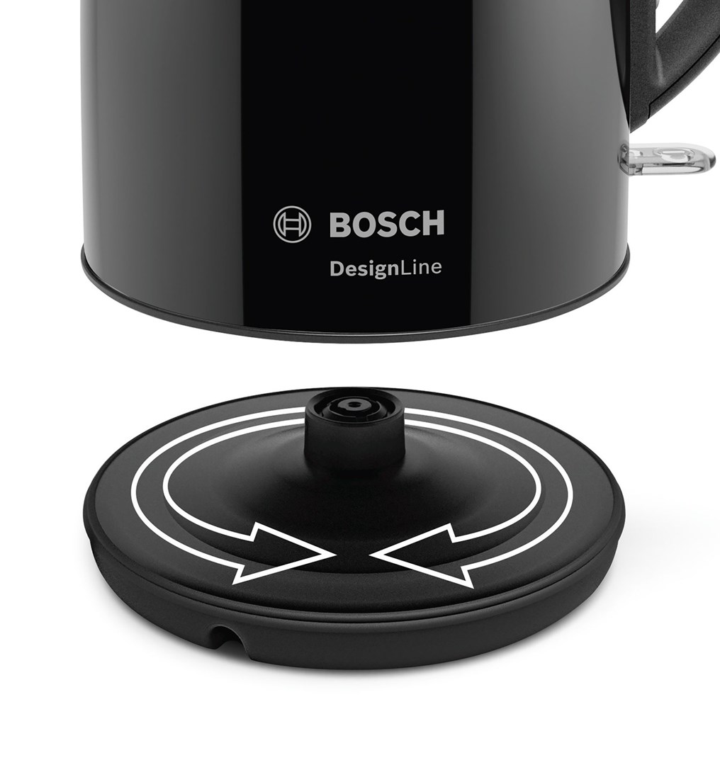 Bosch TWK3P423 electric kettle 1.7 L 2400 W Black