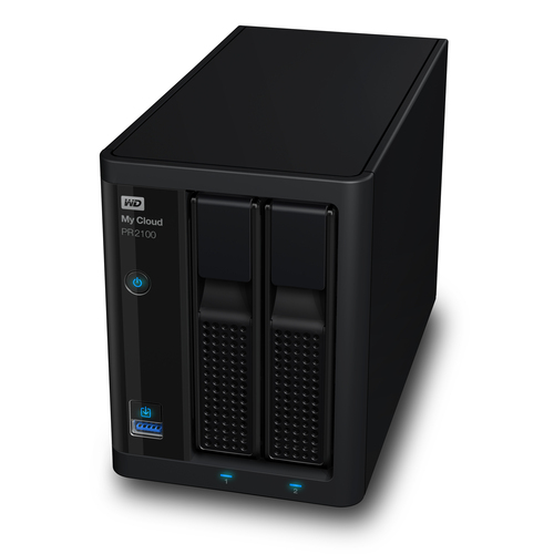 Western Digital My Cloud PR2100 NAS Desktop Intel® Pentium® N3710 4 GB DDR3L 4 TB HDD My Cloud OS Black