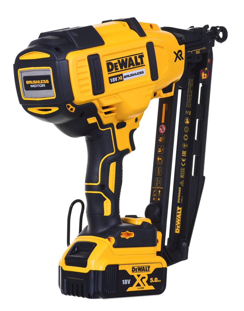 DeWALT DCN660P2-QW XR LI-ION 18V 2 Speed ??Nailer with Brushless Motor
