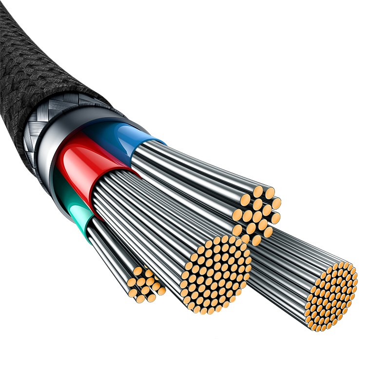 Baseus Unbreakable USB cable 1 m USB A USB C Black