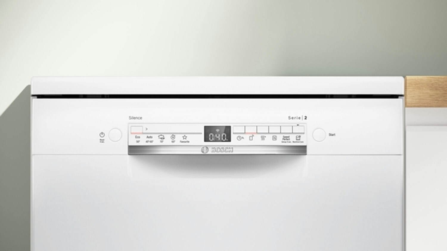 Bosch Serie 2 SMS2ITW09E dishwasher Freestanding 13 place settings E