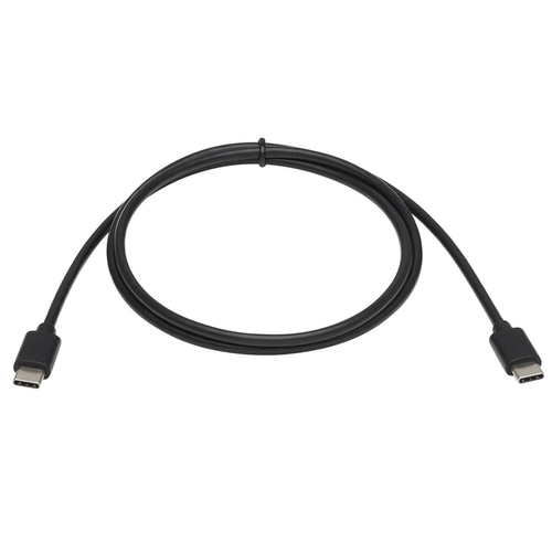 Tripp Lite U040-003-C USB-C Cable (M/M) - USB 2.0, Black, 3 ft. (0.91 m)